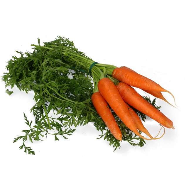 Karotten mit Grün per Bund     Kl.II ITA