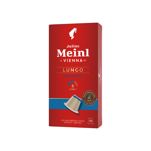 Meinl Kaffeekapsel Lungo Classico 10 Stück
