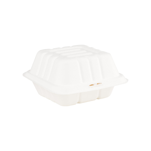 Hamburger Box 14,5 x 14,5 x 7 cm, weiß 170 Stk.