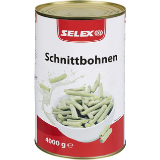 Selex Schnittbohnen 4250ml