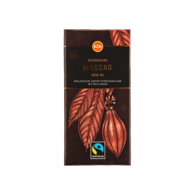 EZA Bio Schokolade Mascao Noir 85 % 100 g