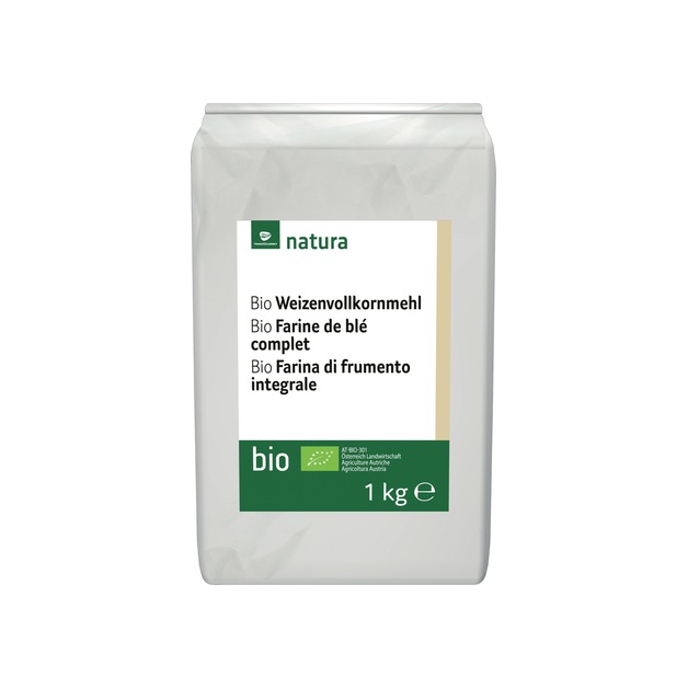 Natura Bio Weizenvollmehl 1 kg