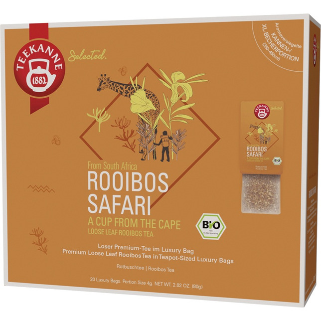 Teekanne BIO Selection Luxury Bag Rooibos Safari 20er