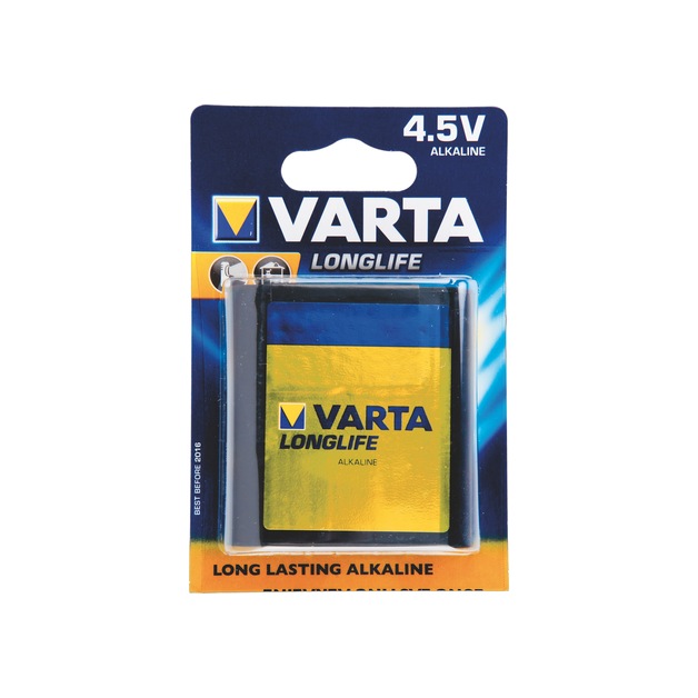 Varta Longlife Extra Flachbatterie 4,5 V