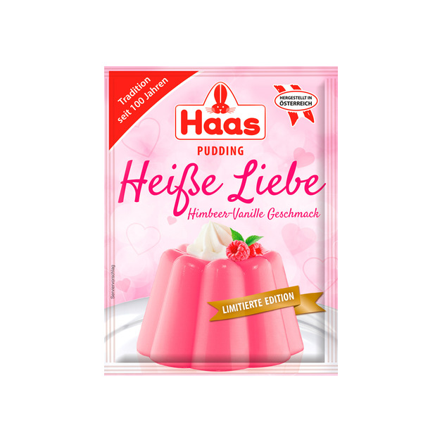 Haas Pudding 3er Heisse Liebe