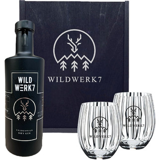 Wildwerk 7 Dry Gin Holz Geschenkbox 0,5l 44%
