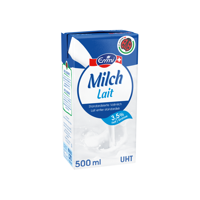 Milch Vollmilch UHT IP 3,5% 5dl