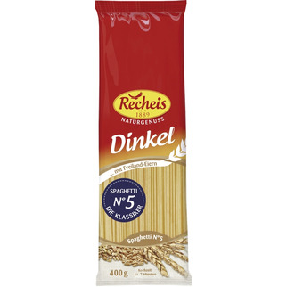Recheis Naturgenuss Dinkel Spaghetti 400g