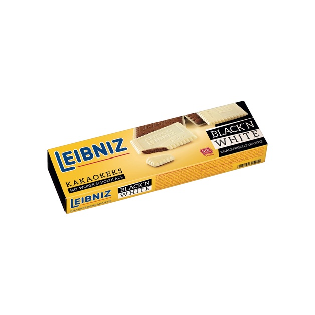 Leibniz Choco 125g, Black n White