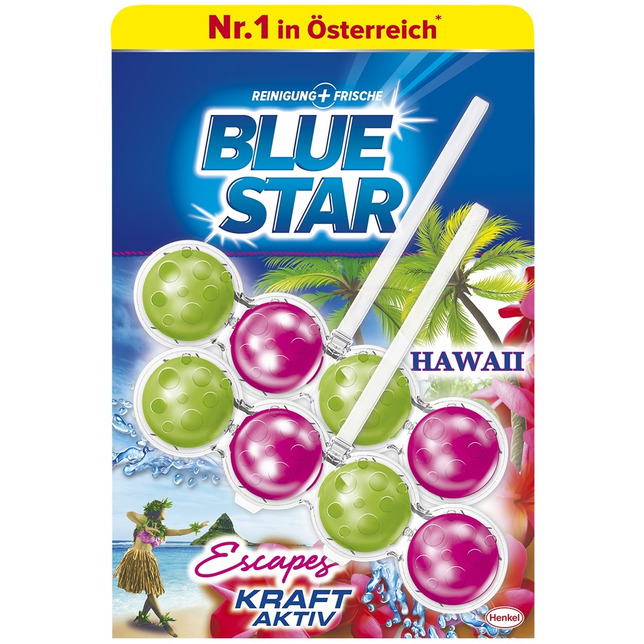 Henkel Blue Star Kraft Aktiv 2x50g Hawaii