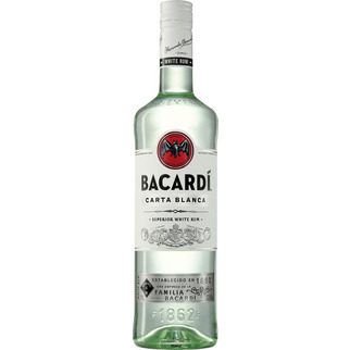 Bacardi Carta Blanca 1l 37,5%