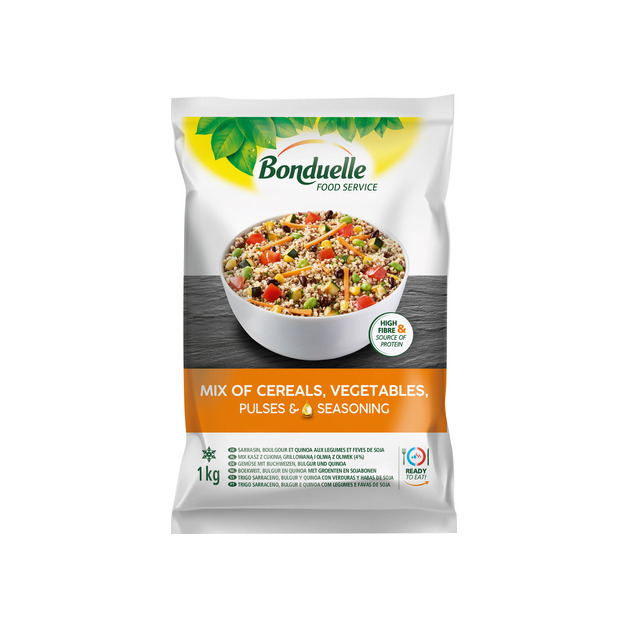 Bonduelle Gemüse Buchweizen Bulgur Quinoa tiefgekühlt 1 kg