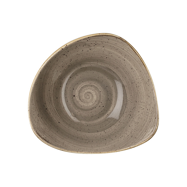Churchill Triangle Bowl Stonecat DM = 185 mm, Peppercorn Grey