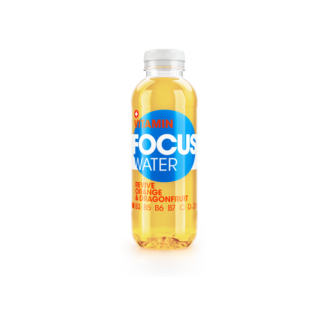 Focuswater Revive Orangen Drachenfrucht 5dl PET