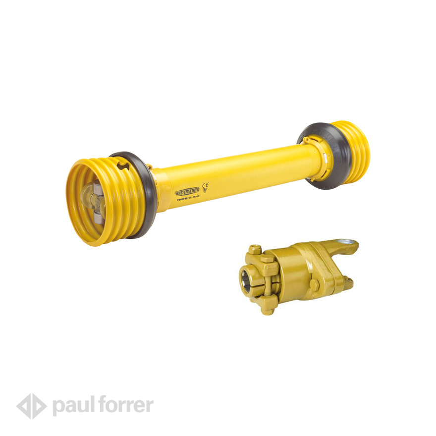 Paul Forrer AG - Cardan avec roue libre avec boulon de cisaillement