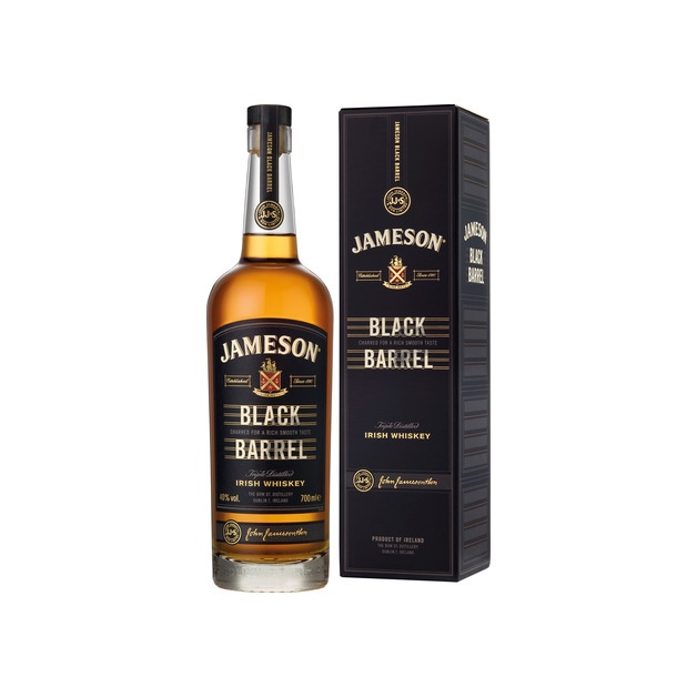 Jameson Black Barrel aus Irland 0,7 l