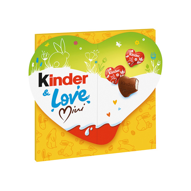 Ferrero Kinder Love Mini Herzen 107 g