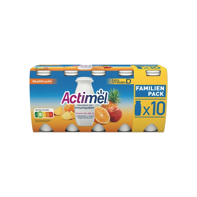 Danone Actimel Drink Multifrucht 10 x 100 g