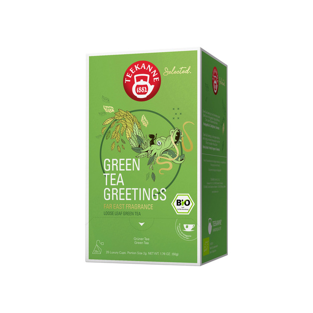 Teekanne Bio Luxury Cup Green Tea 25er
