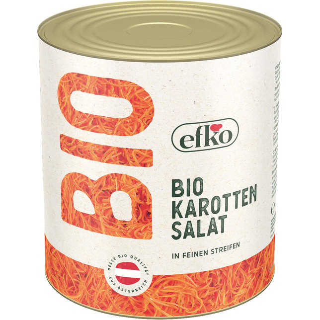 Efko BIO Karotten Salat Streifen 2500g  ATG 1350g