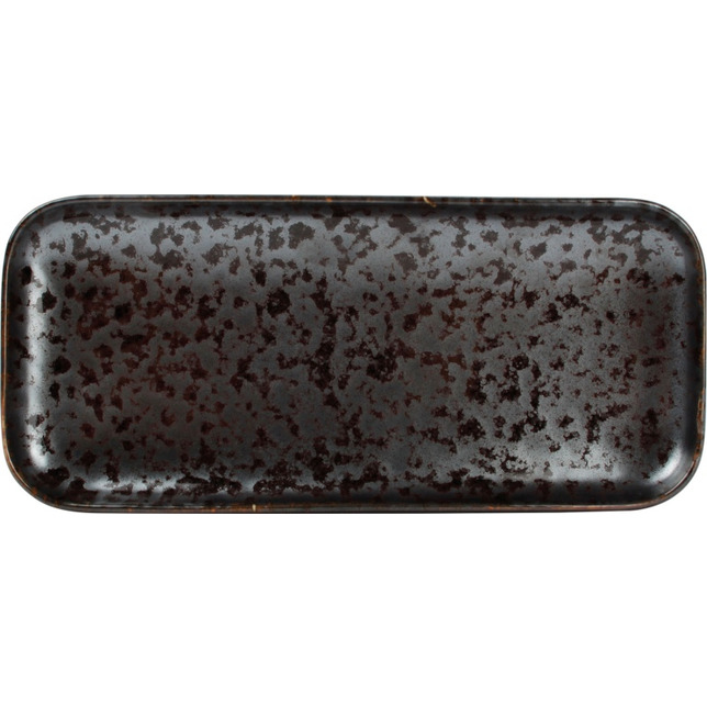 Servierplatte 22x10 cm Black Oxido