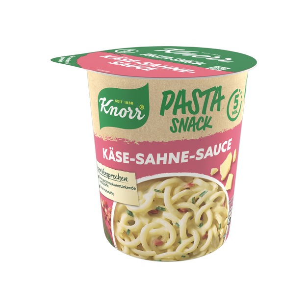 Knorr Snack Becher Pasta Käse Sahne 49 g