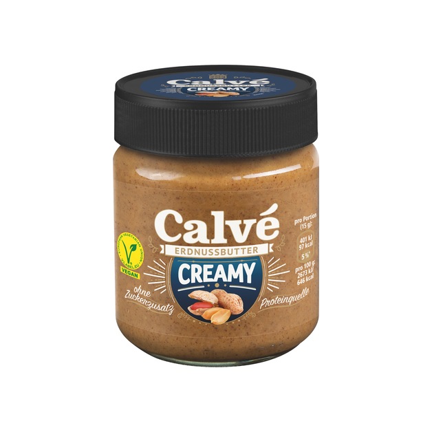 Calve Erdnussbutter 210g, Creamy