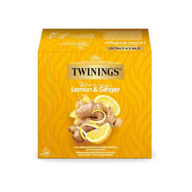 Tee Zitrone/Ingwer Hülle Twinings 50x1,5g