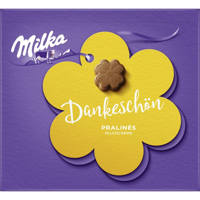 Milka Kleines Dankeschön 110g Alpenmilch-Creme