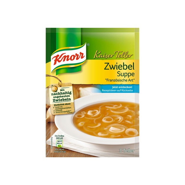 Knorr Kaiser Suppe Zwiebel