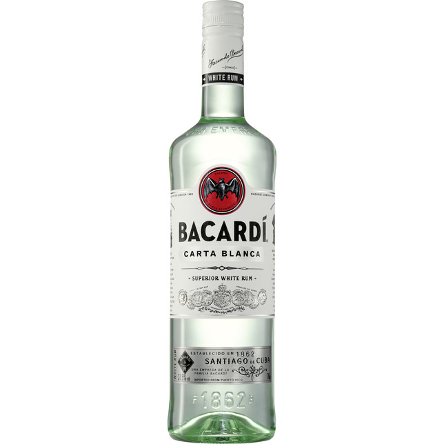 Bacardi Carta Blanca 37,5% 0,7l