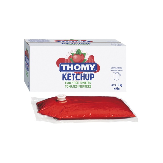 Ketchup Beutel f. Dispenser Thomy 3x3kg