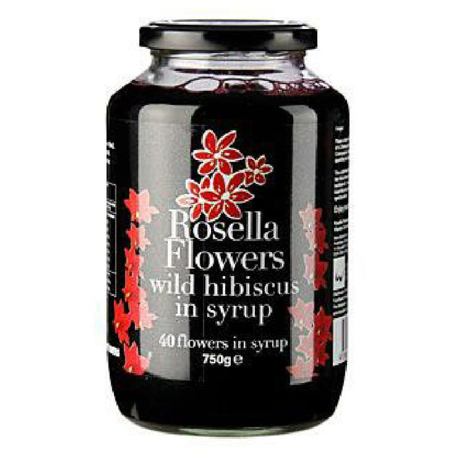 Wild Rosella in Sirup 750g Blütenkelche wilden Hibiskus
