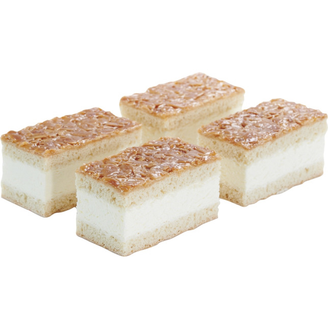 Pfalzgraf Mandel Bienenstich Schnitte 1800g geschnitten