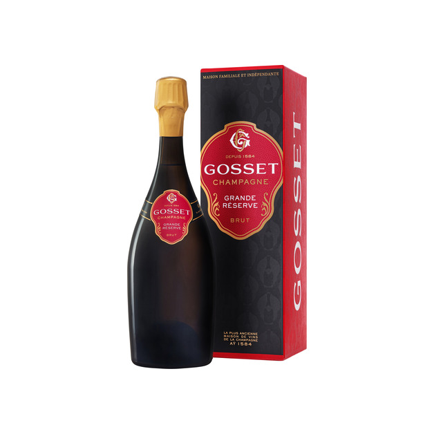 Gosset Champagne Gosset Grande Reserve Brut im Geschenkkarton Frankreich 0,75 l