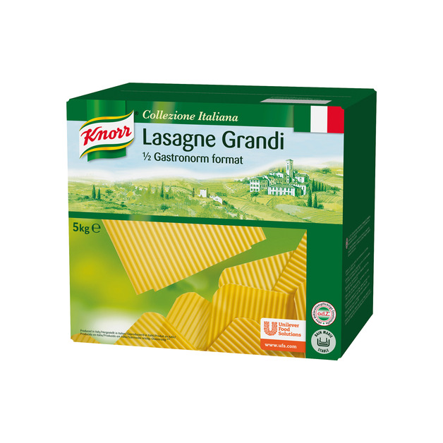 Knorr Pasta Lasagne Grandi 5 kg