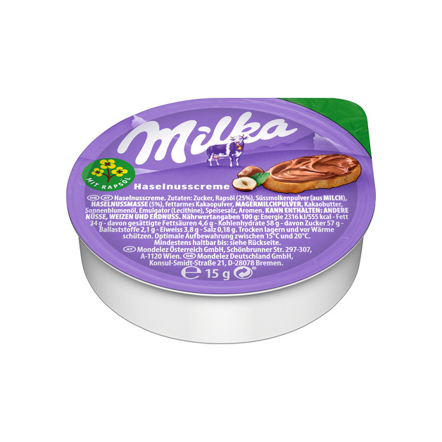 Milka Haselnusscreme Portion 150 x 15 g