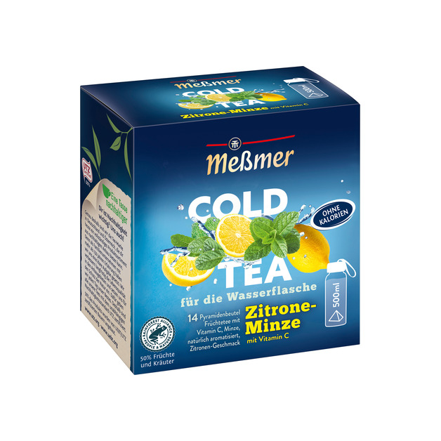 Messmer Cold Tea Zitrone Minze 14er