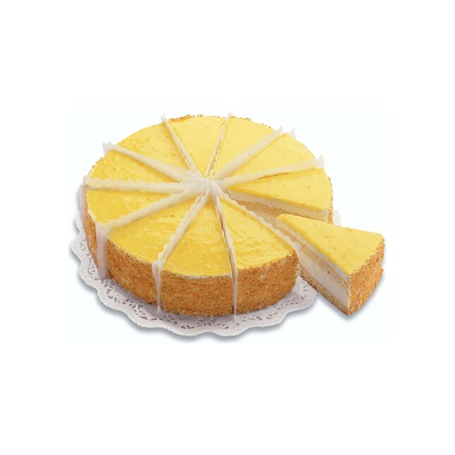 Torte Zitrone 10er Schnitt tk Romer's 1250g