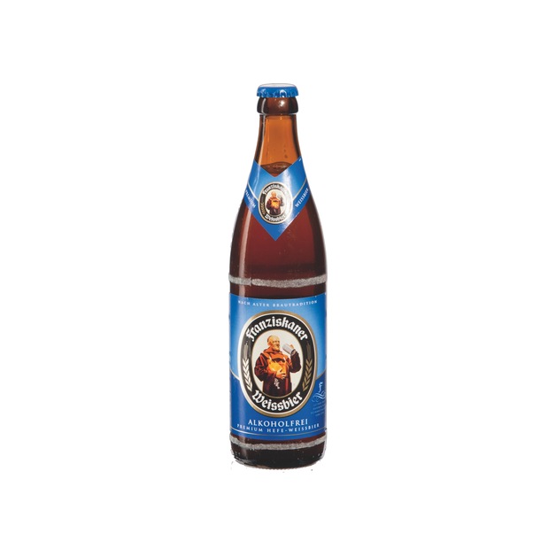 Franziskaner alkoholfreies Bier 0,5 l