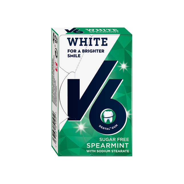 Kaugummi Spearmint White Box V6 24Stk