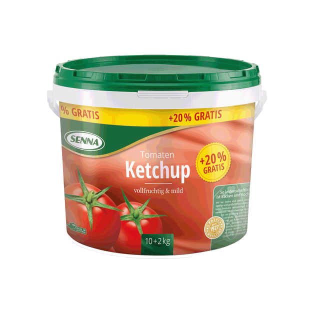 Senna Ketchup 10kg+20% gratis
