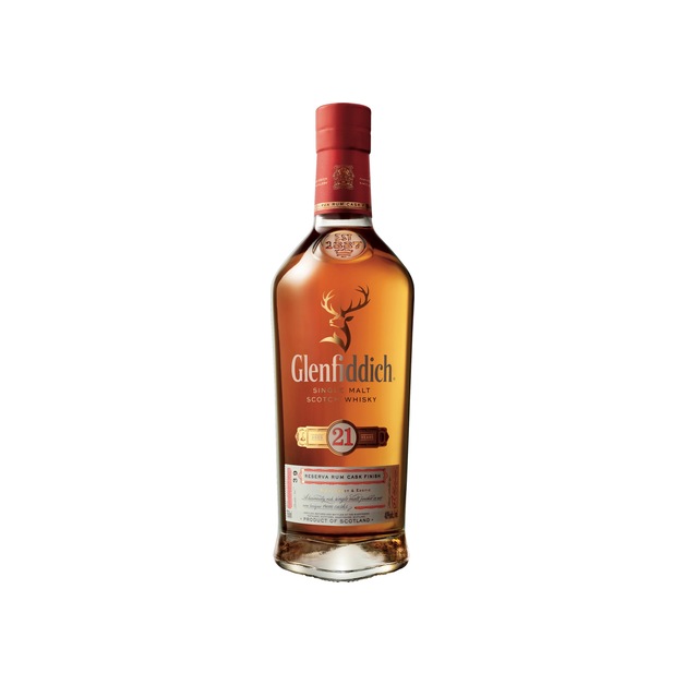 Glenfiddich 21 y grande reserve single Malt Whisky aus Schottland / Speyside 0,7 l