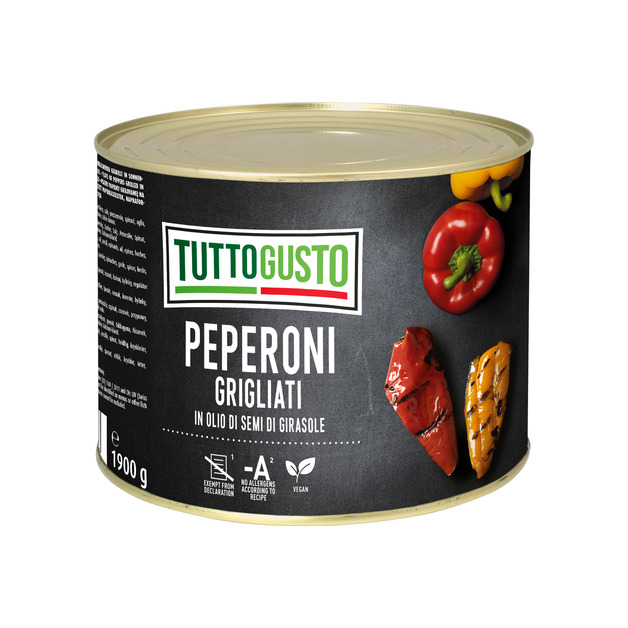 Tutto Gusto Paprika, gegrillt 1,9 kg