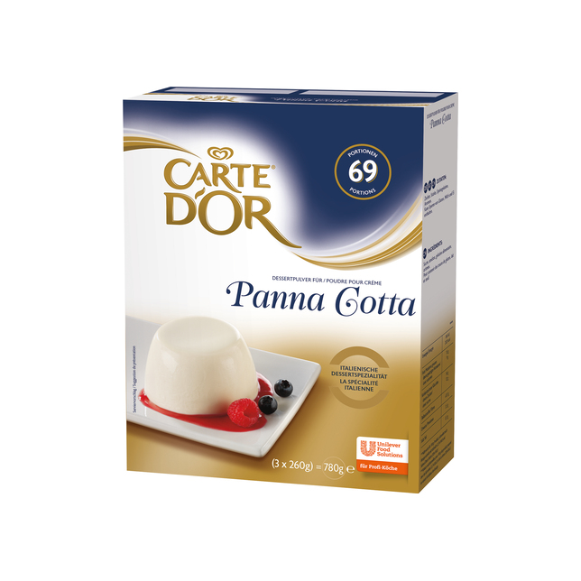 Panna Cotta Carte D'or 3x260g