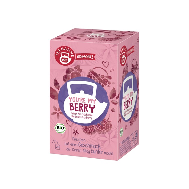 Teekanne Bio Organic Himbeer - Cranberry 20er