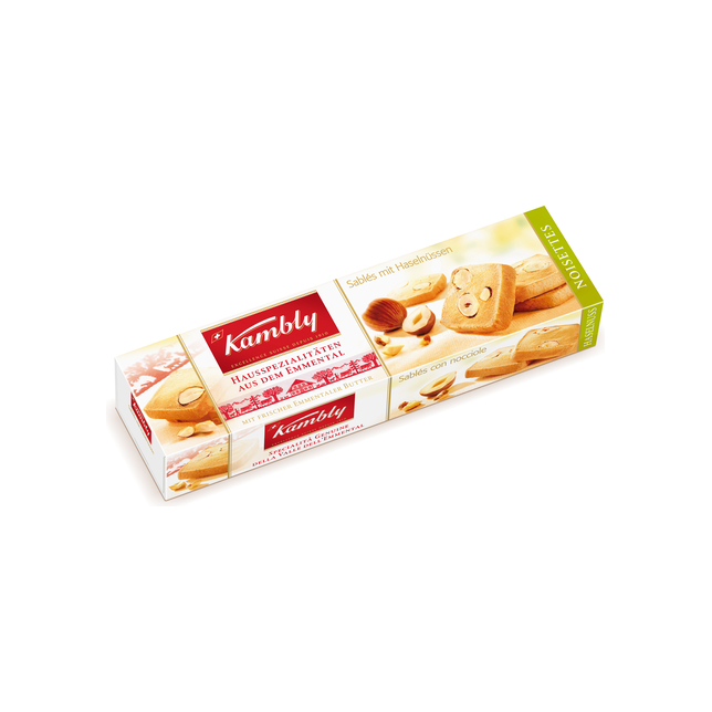 Biscuits Sable mit Haselnuss Kambly 12x90g