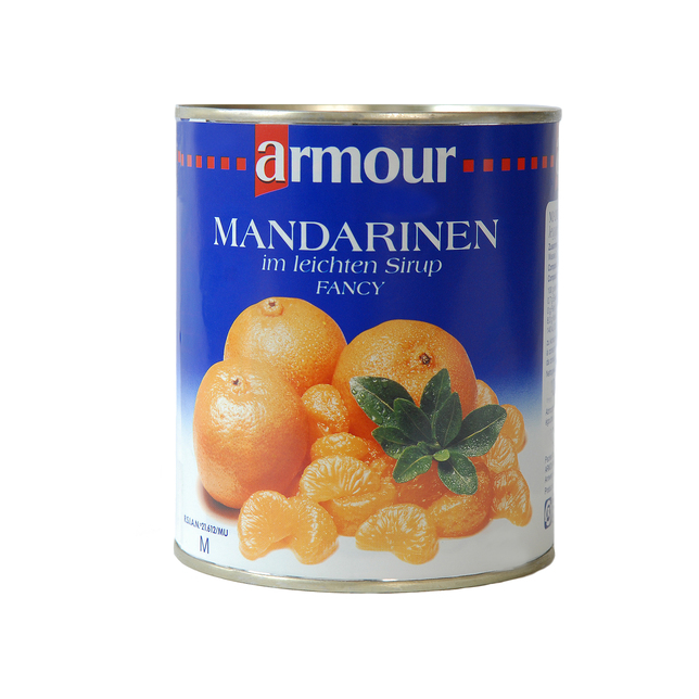Mandarinen Schnitze im Sirup 2,65/1,5kg