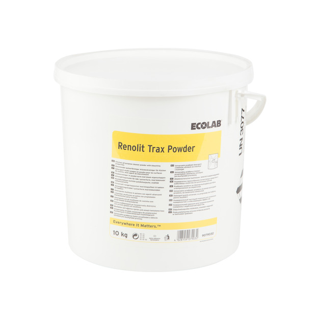 Renolit Trax Pulver Pulverförmiger Allzweckreiniger mit Desinfektionswirkung 10 kg