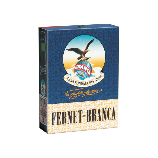 Fernet Branca Tripack aus Italien 3x0,02 l